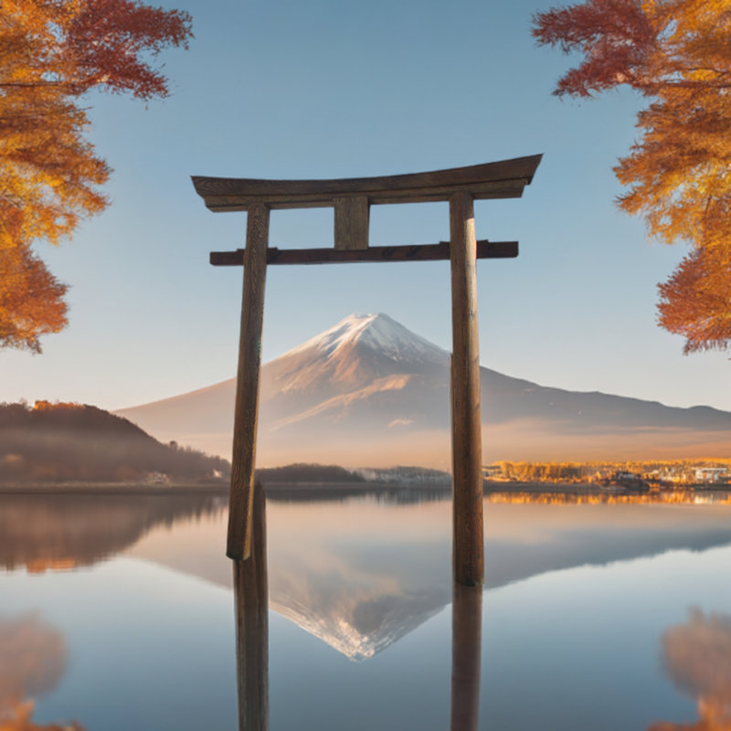 Sams Gazebos Japanese Torii Gate Myojin Model 8 ft. | Wayfair